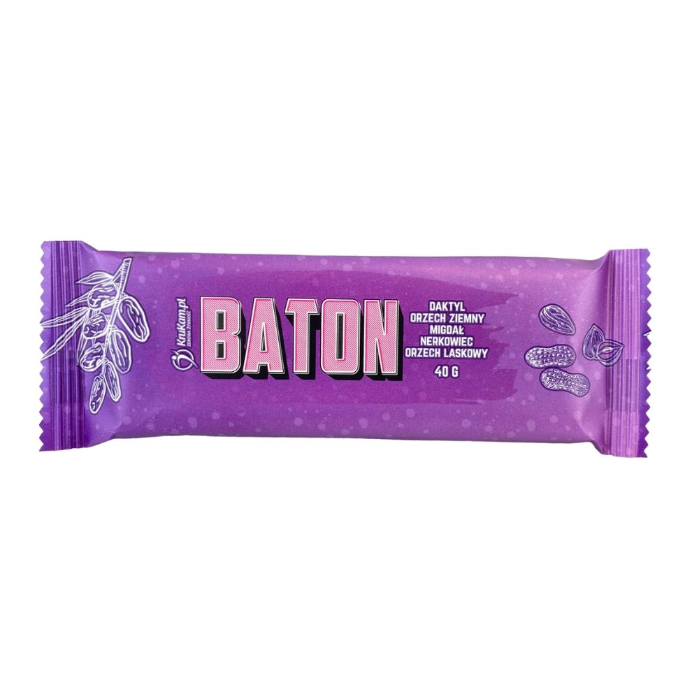 Baton Daktylowy z orzechami | KruKam