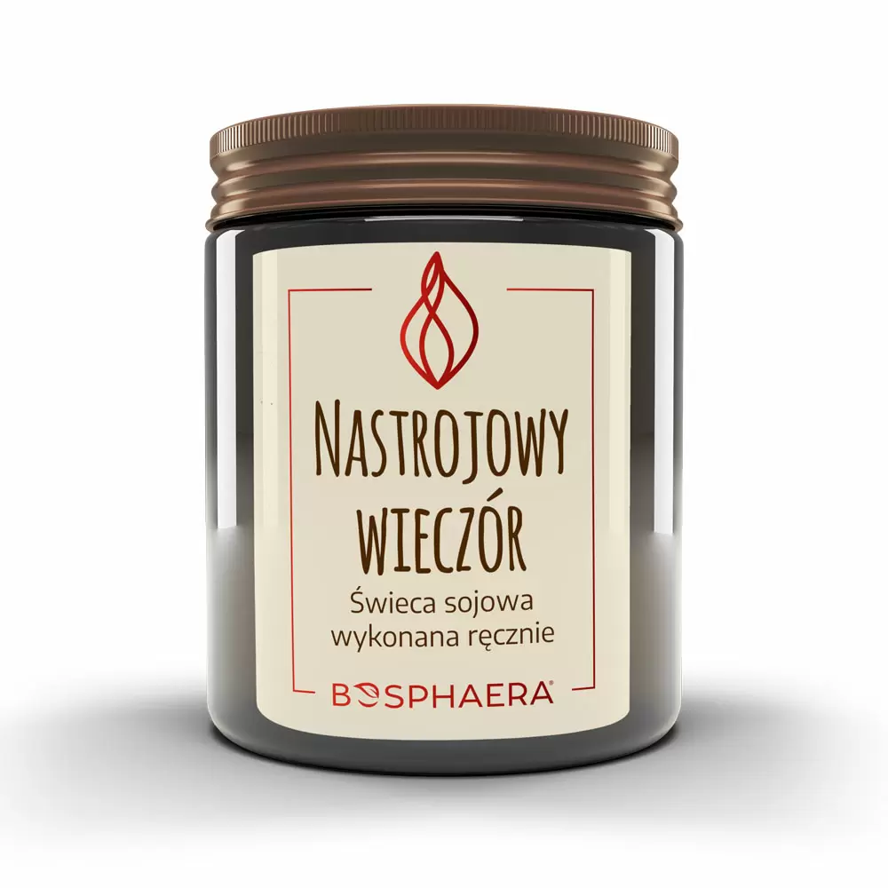Sojowa świeca zapachowa Nastrojowy Wieczór | Bosphaera