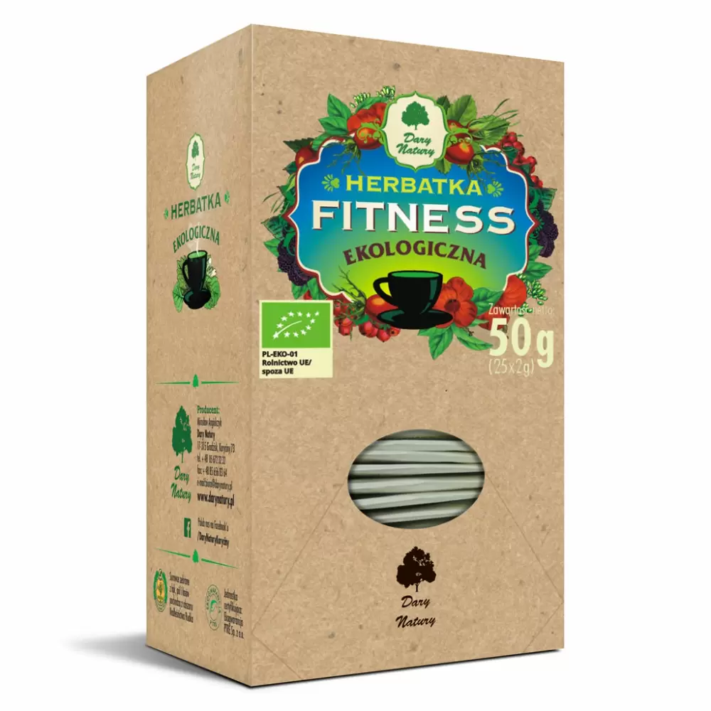 Herbatka Fitness Eko | Dary Natury