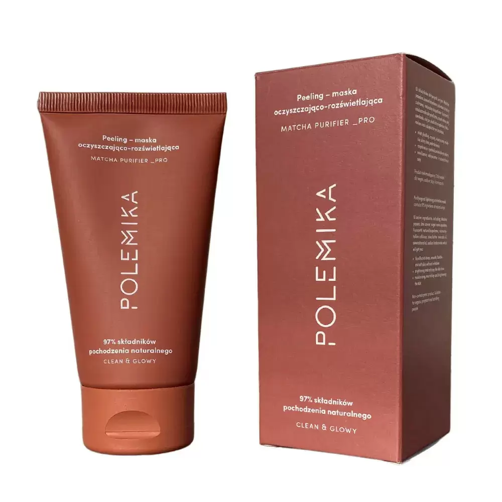 Peeling – maska oczyszczająco – rozświetlająca do twarzy | Polemika