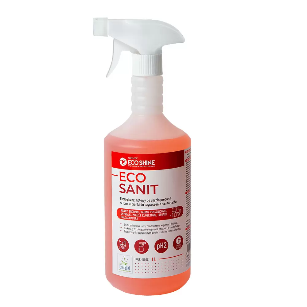 Pianka do czyszczenia sanitariatów ECO SANIT | Eco Shine