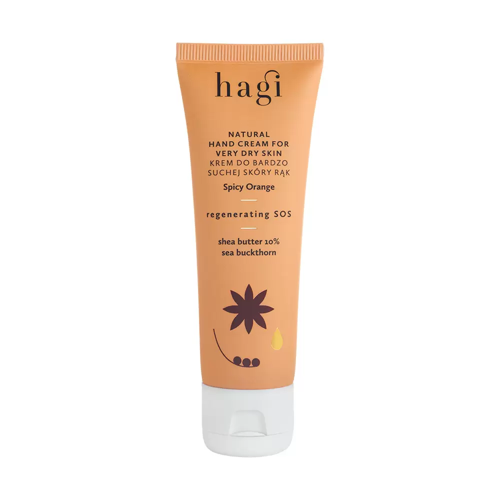 Regenerujący krem do rąk Korzenna Pomarańcza | Hagi Cosmetics
