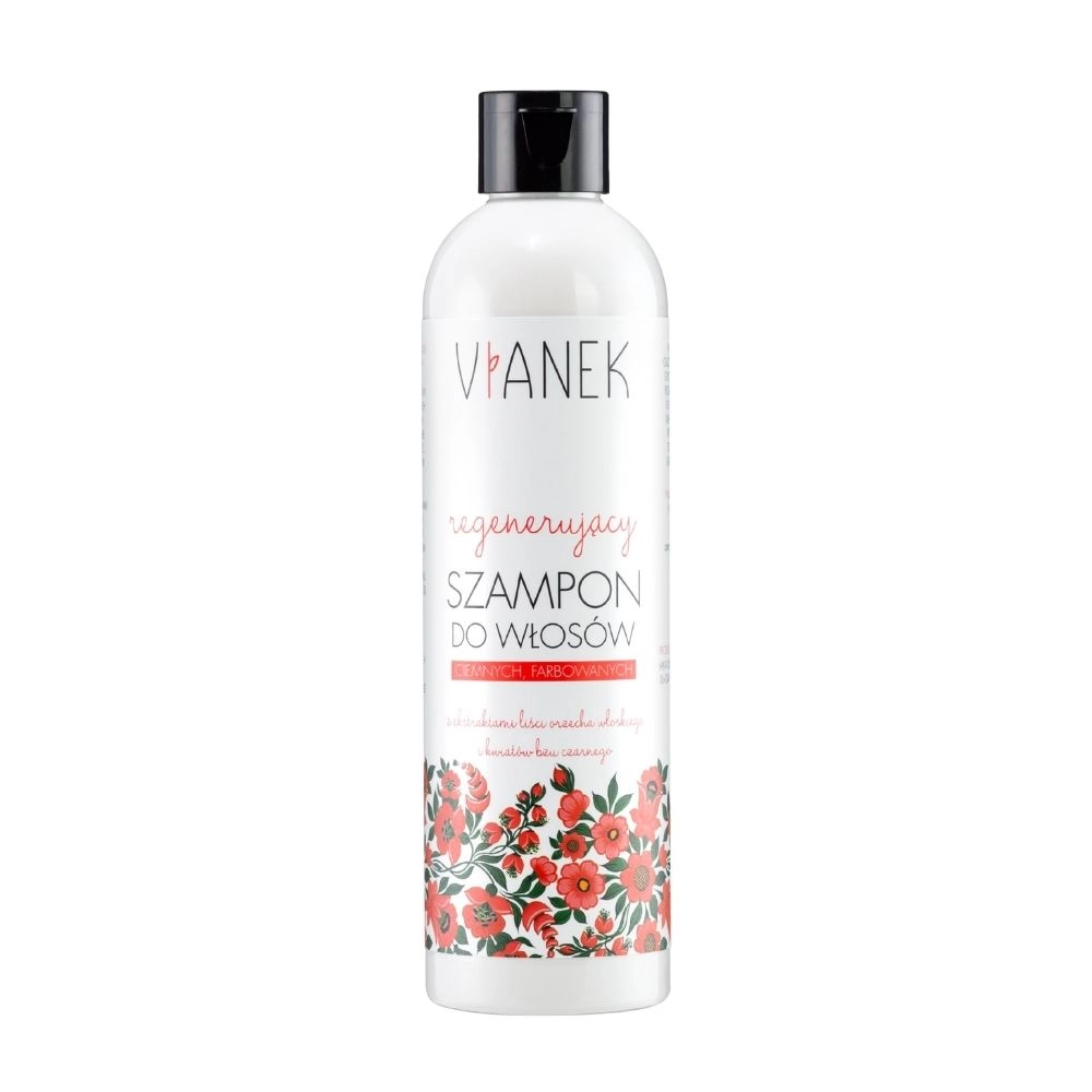 Regenerujący szampon do włosów ciemnych, farbowanych | Vianek