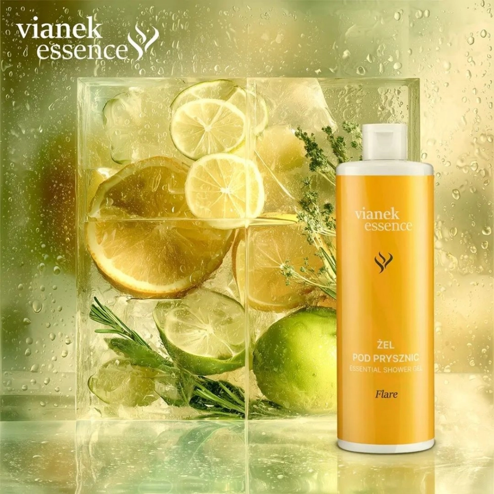 Żel pod prysznic ESSENCE Flare | Vianek