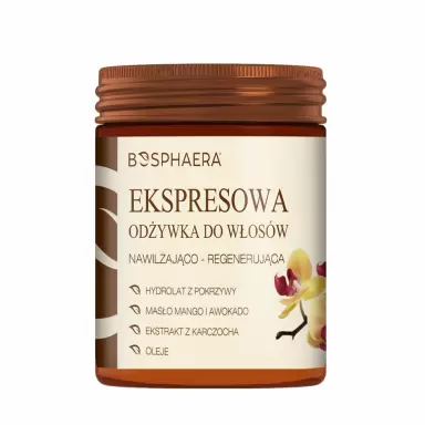 Ekspresowa odżywka do włosów nawilżająco-regenerująca | Bosphaera