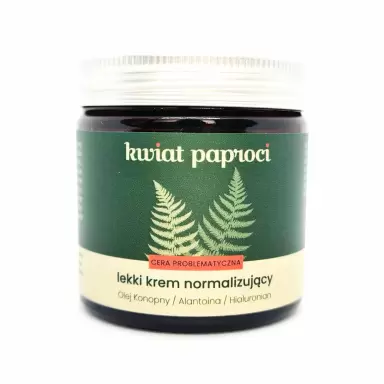 Lekki krem normalizujący | Kwiat Paproci