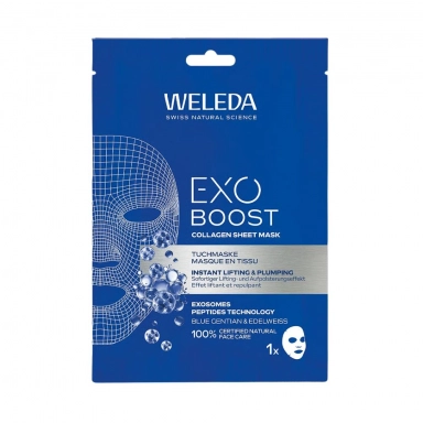 Maska w płachcie Exo Boost Collagen | Weleda