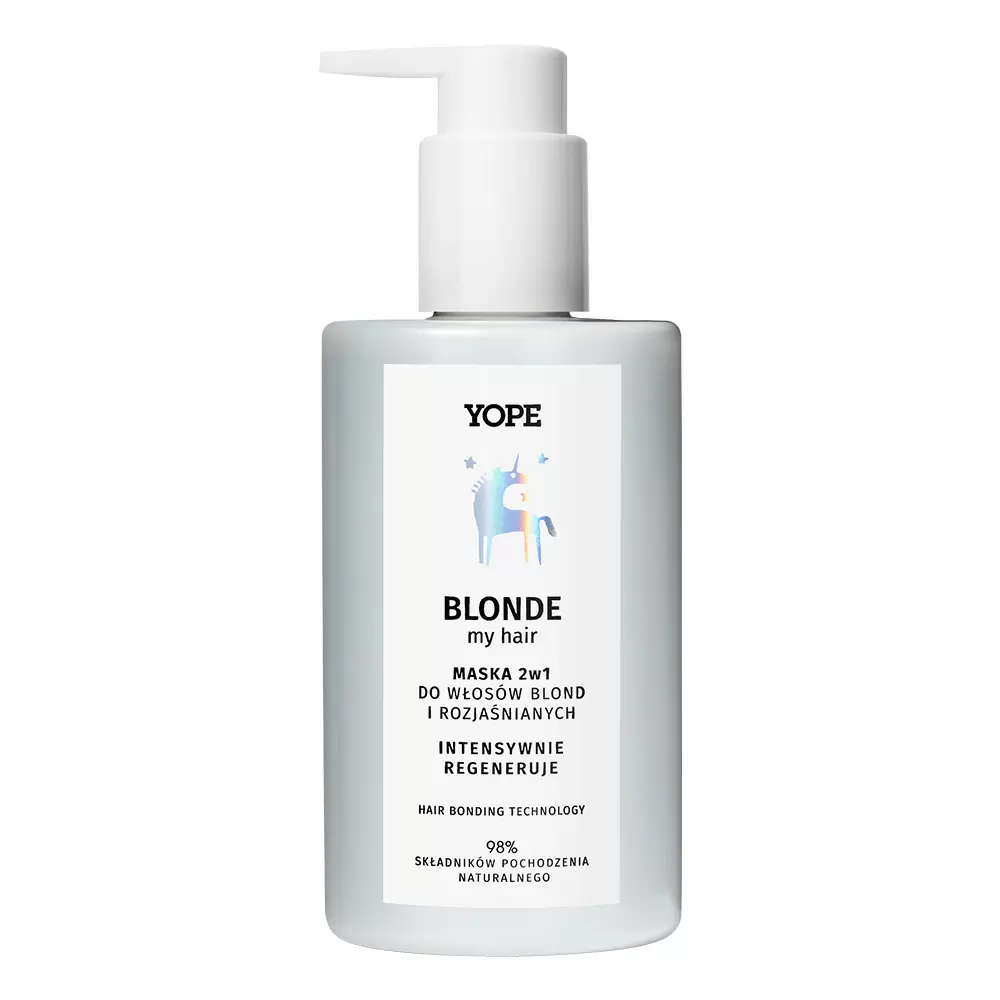 Odżywka-maska 2w1 do włosów blond i rozjaśnianych BLOND my HAIR | Yope