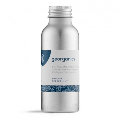 Olejek do płukania jamy ustnej MIĘTA PIEPRZOWA - bez fluoru | Georganics