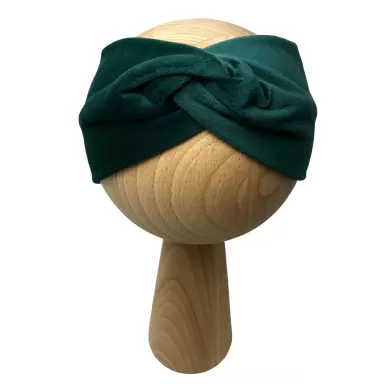 Opaska jesienno - zimowa Turban - szmaragdowy | BoMoye