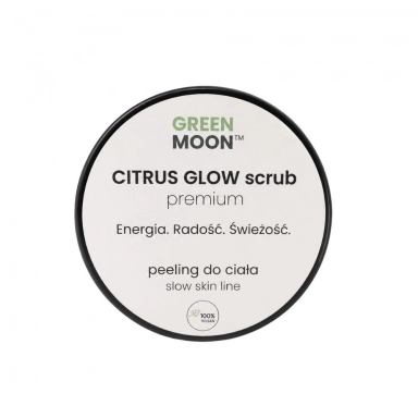 Peeling do ciała CITRUS GLOW scrub premium | Green Moon