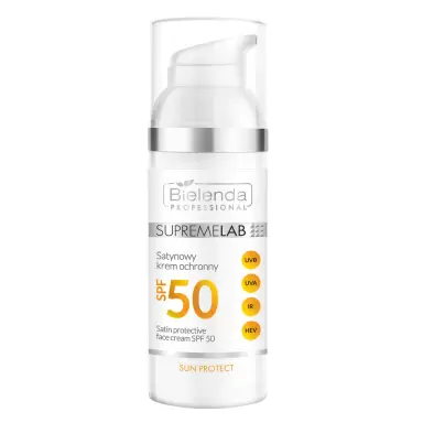 Satynowy krem ochronny SPF 50 Supremelab SUN PROTECT | Bielenda Professional