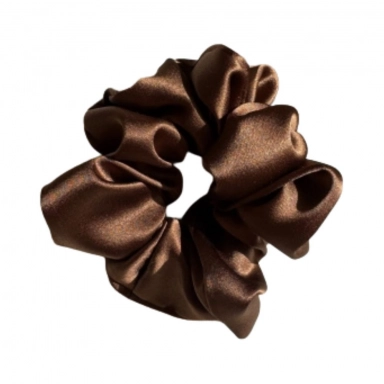 Scrunchie jedwabna - Mocca | BoMoye