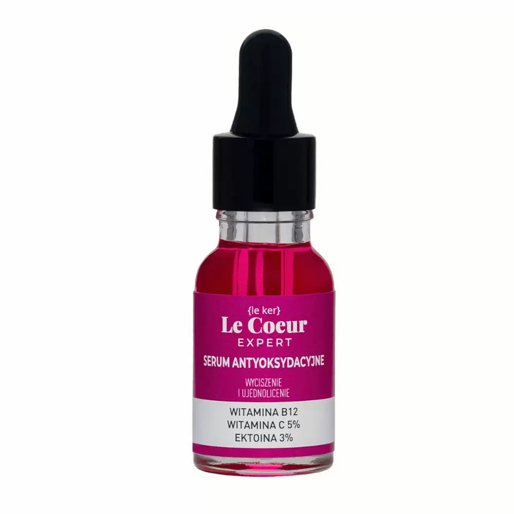 Serum antyoksydacyjne z witamina B12, witaminą C 5% oraz ektoiną 3% | Le Coeur