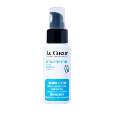 Serum ultra nawilżające z aminokwasami i trehalozą ULTRA HYDARTION DERMO | Le Coeur