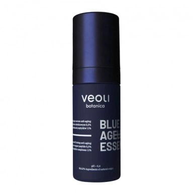 Serum z czystym peptydem miedziowym 0,5% BLUE AGELESS ESSENCE | Veoli Botanica