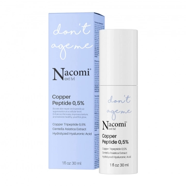 Serum z peptydem miedziowym i wąkrotą azjatycką | Nacomi