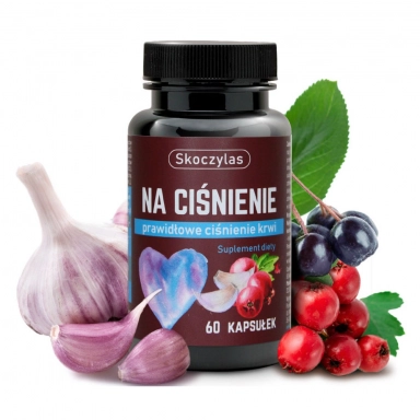 Suplement diety - Na ciśnienie - potas, aronia, L-leucyna | Marek Skoczylas