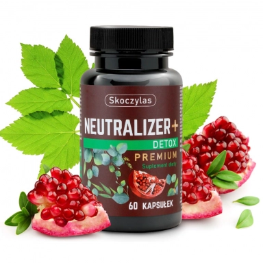 Suplement diety - NEUTRALIZER DETOX kwas alfa liponowy, astaksantyna i beta-glukan | Marek Skoczylas