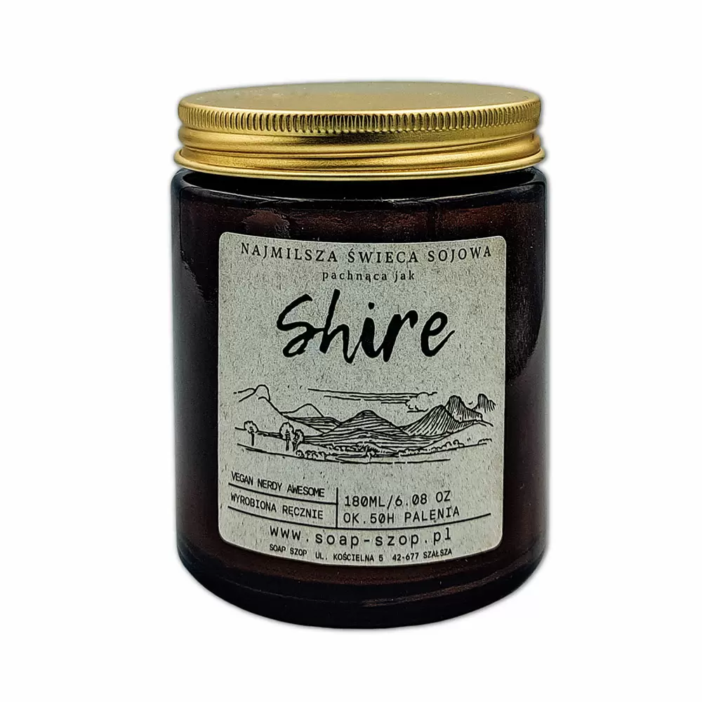 Świeca sojowa Shire | Soap Szop