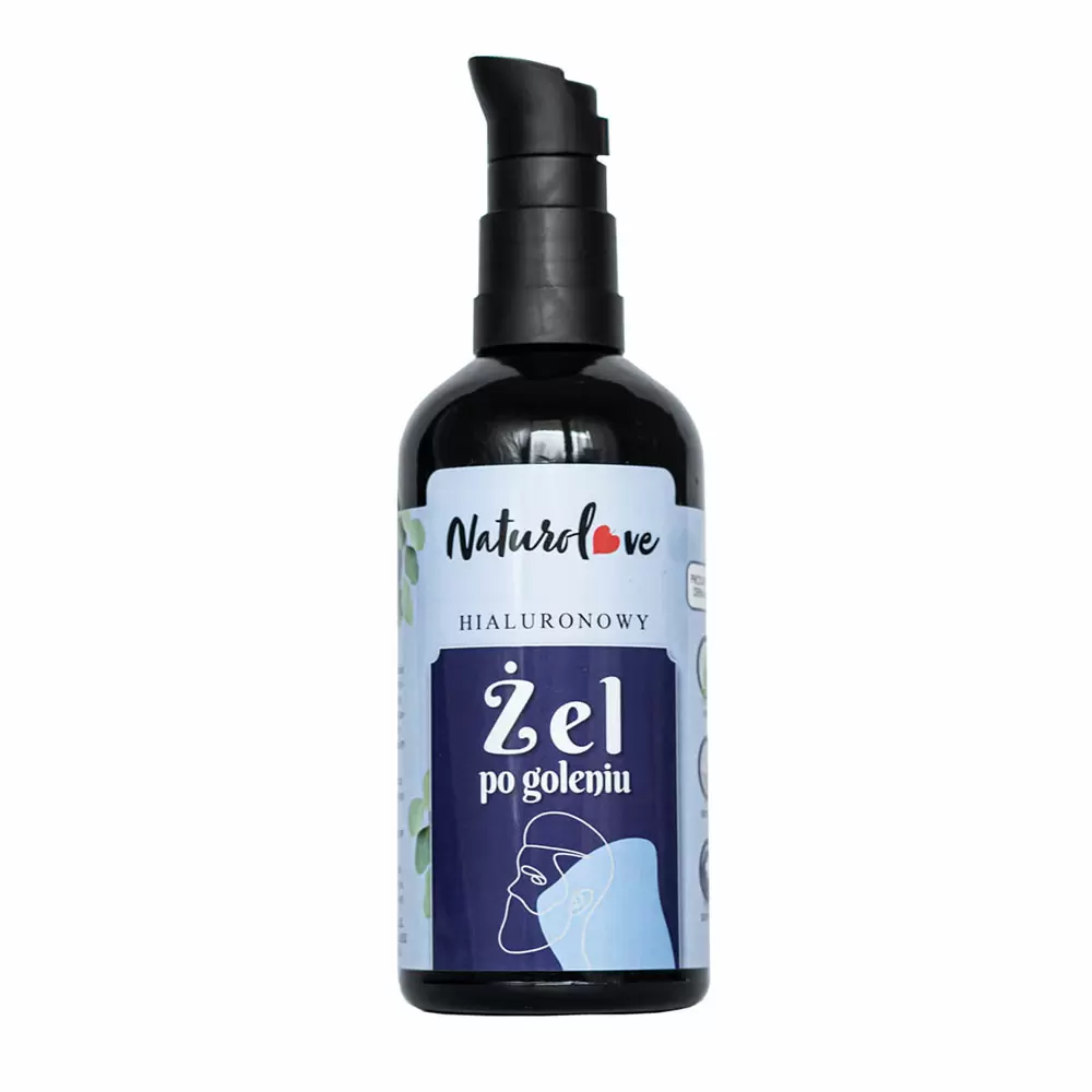 Żel hialuronowy po goleniu dla mężczyzn | Naturolove