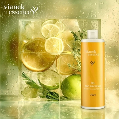 Żel pod prysznic ESSENCE Flare | Vianek